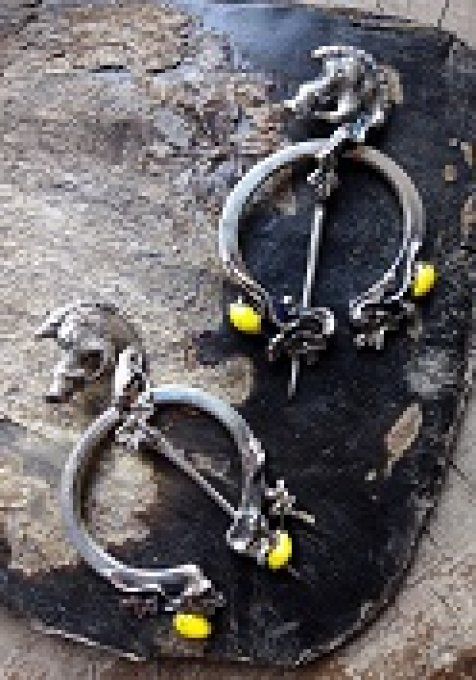 Fibule celtique "Sanglier"
