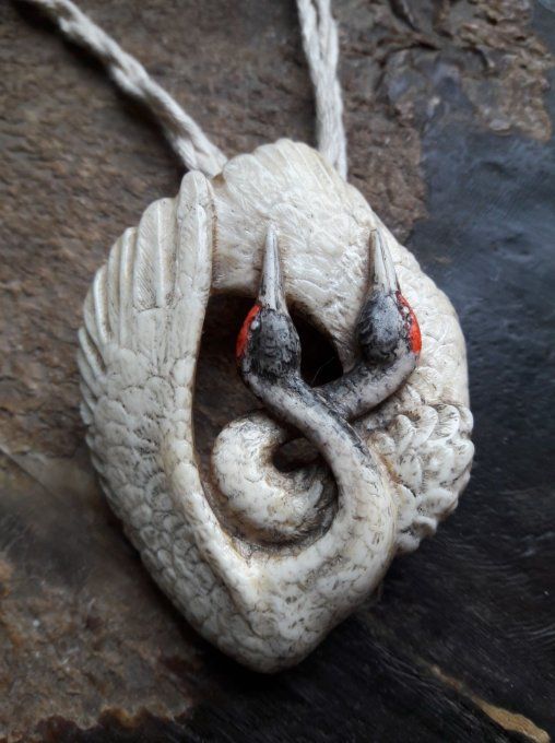 Pendentif " Parade des grues "