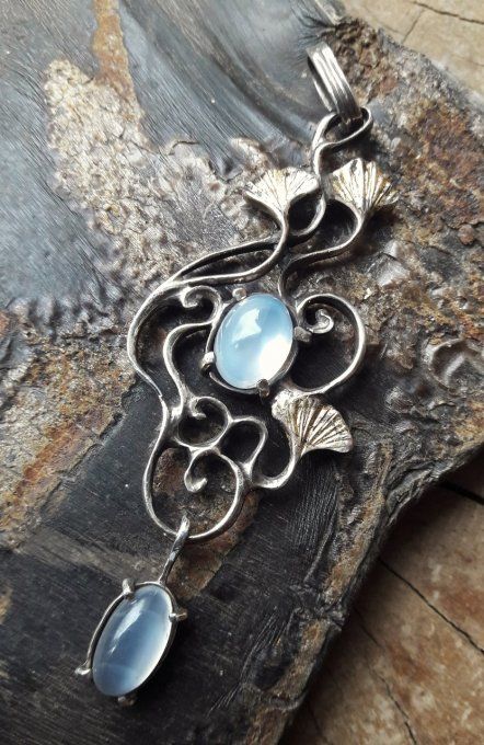 Pendentif Pierres de lune
