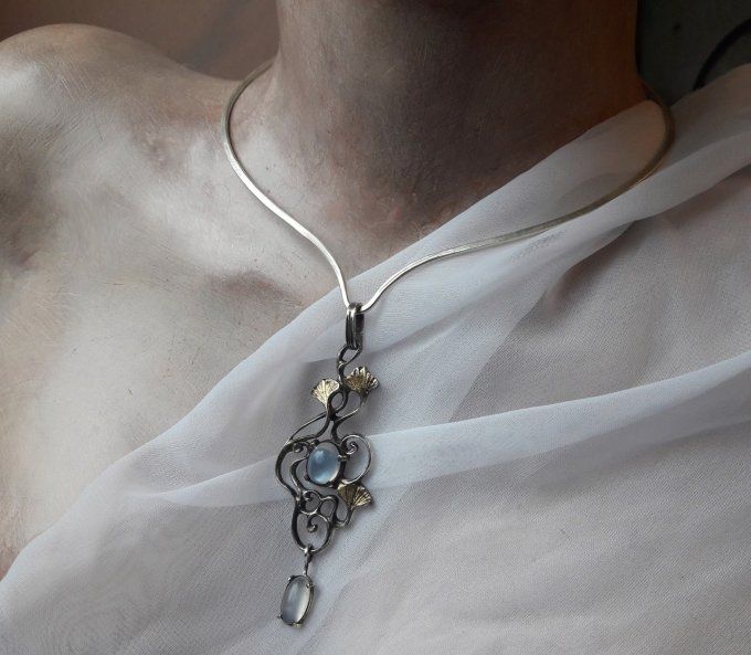 Pendentif Pierres de lune